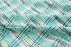 DEADSTOCK Japanese Fabric Madras Check Cotton II - 11 - 50cm