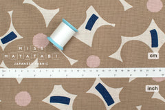 Japanese Fabric Yomogi Flowers - A - 50cm