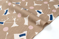 Japanese Fabric Yomogi Flowers - A - 50cm