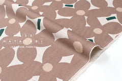Japanese Fabric Yomogi Flowers - G - 50cm