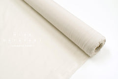 DEADSTOCK Japanese Fabric Shokunin Collection Azumadaki Cotton Silk Blend - ivory - 50cm
