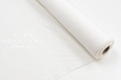 DEADSTOCK Japanese Fabric Shokunin Collection Azumadaki Cotton Silk Blend - off white - 50cm