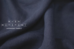 DEADSTOCK Shokunin Collection Azumadaki 18 Linen - navy blue