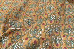 Hand Printed Indian Cotton Voile - E1 - 50cm