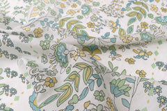 Hand Printed Indian Cotton Voile - D2 - 50cm