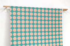 Japanese Fabric The Most Fun Flowers - pink - 50cm