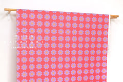 Japanese Fabric The Most Fun Flowers - lilac - 50cm