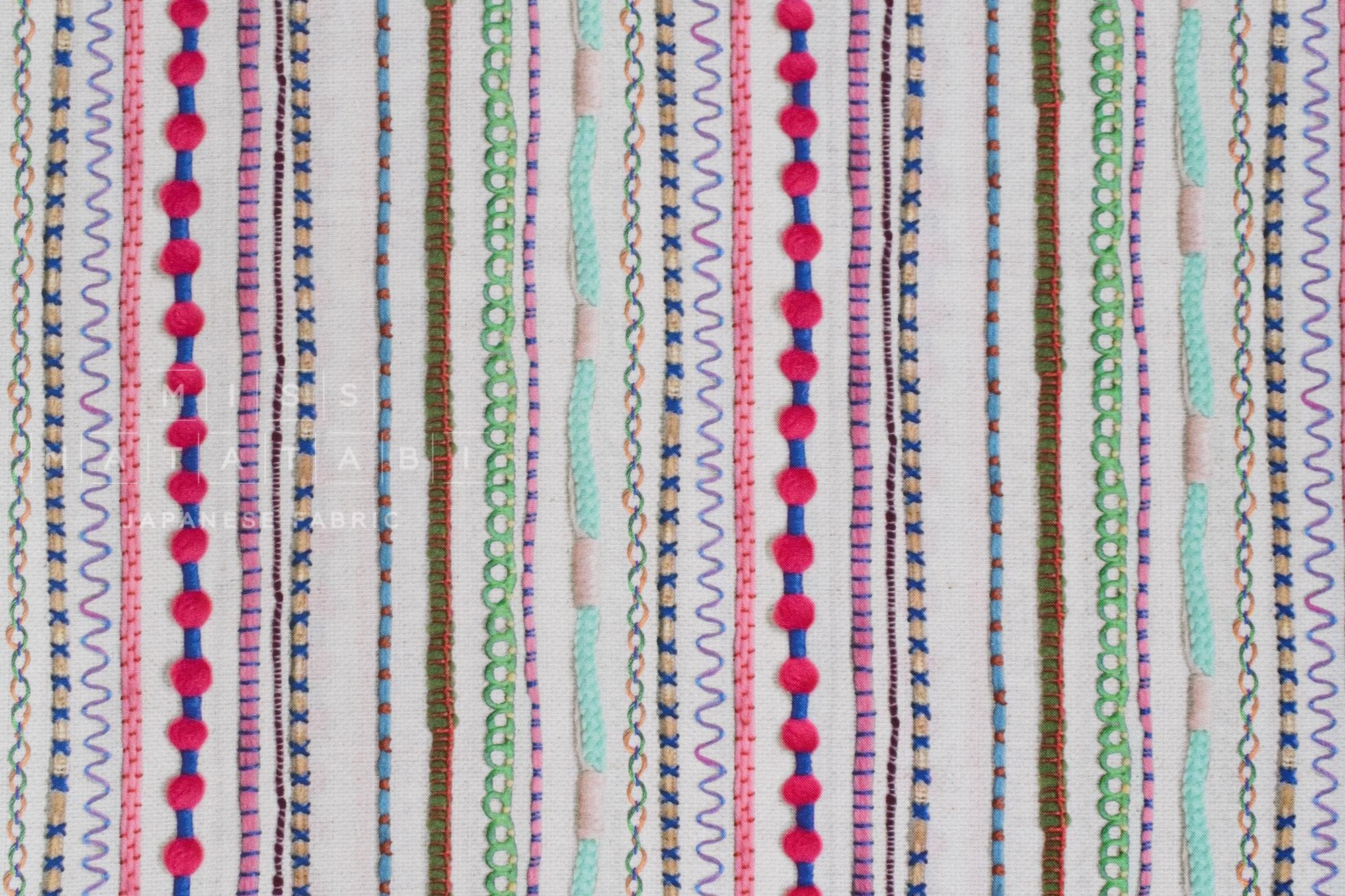 Japanese Fabric Trims - A - 50cm