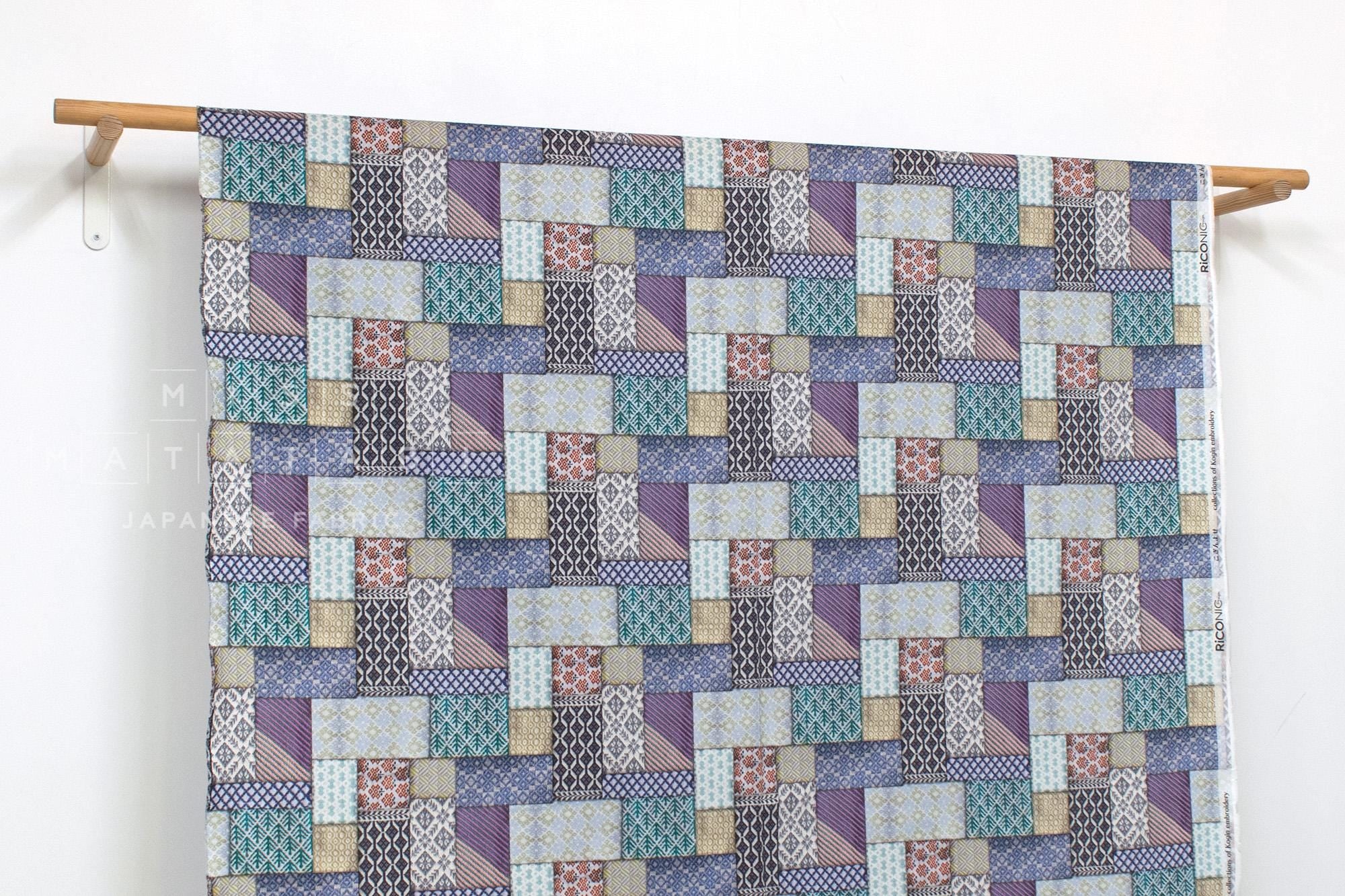 Japanese Fabric Like Sashiko - B - 50cm