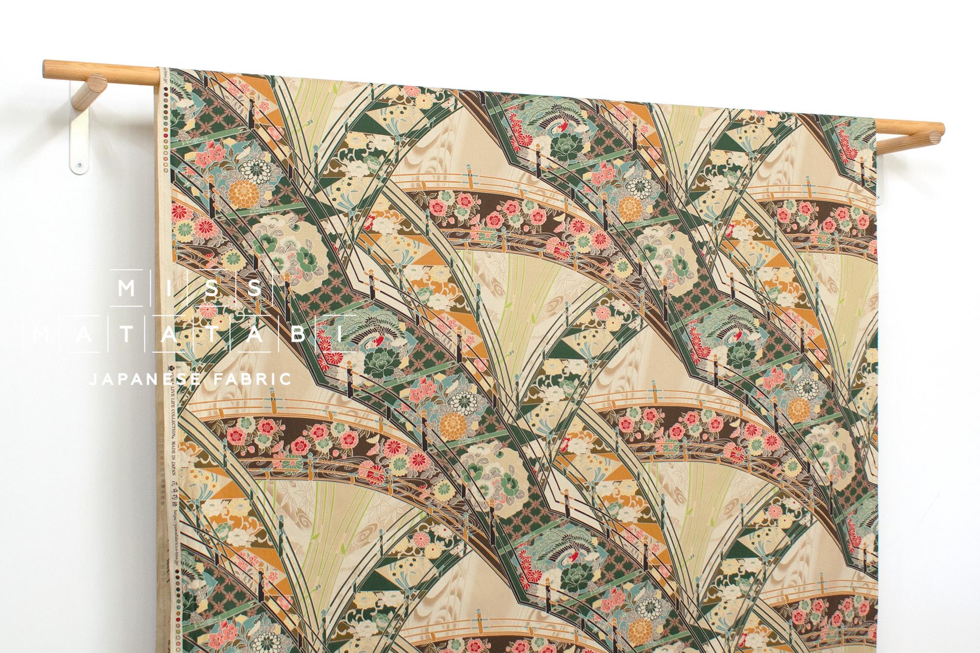 Japanese Fabric High Tea - green - 50cm