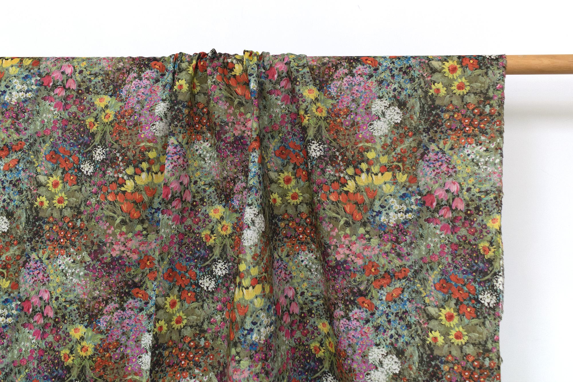 Japanese Fabric Oil Painting - A - 50cm