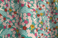 Japanese Fabric Sakura Bunny - B metallic gold - 50cm