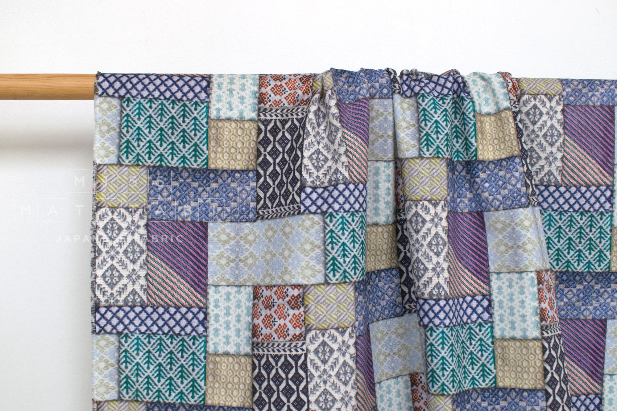 Japanese Fabric Like Sashiko - B - 50cm
