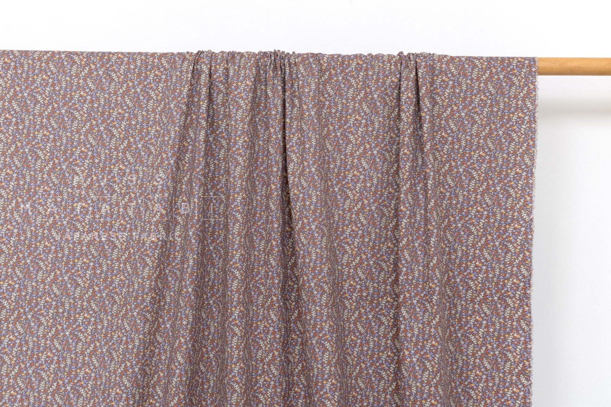 DEADSTOCK Japanese Fabric Demure Floral - B - 50cm