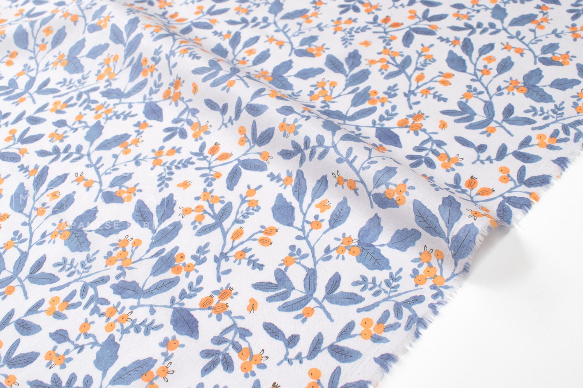 DEADSTOCK Japanese Fabric Berries - D - 50cm