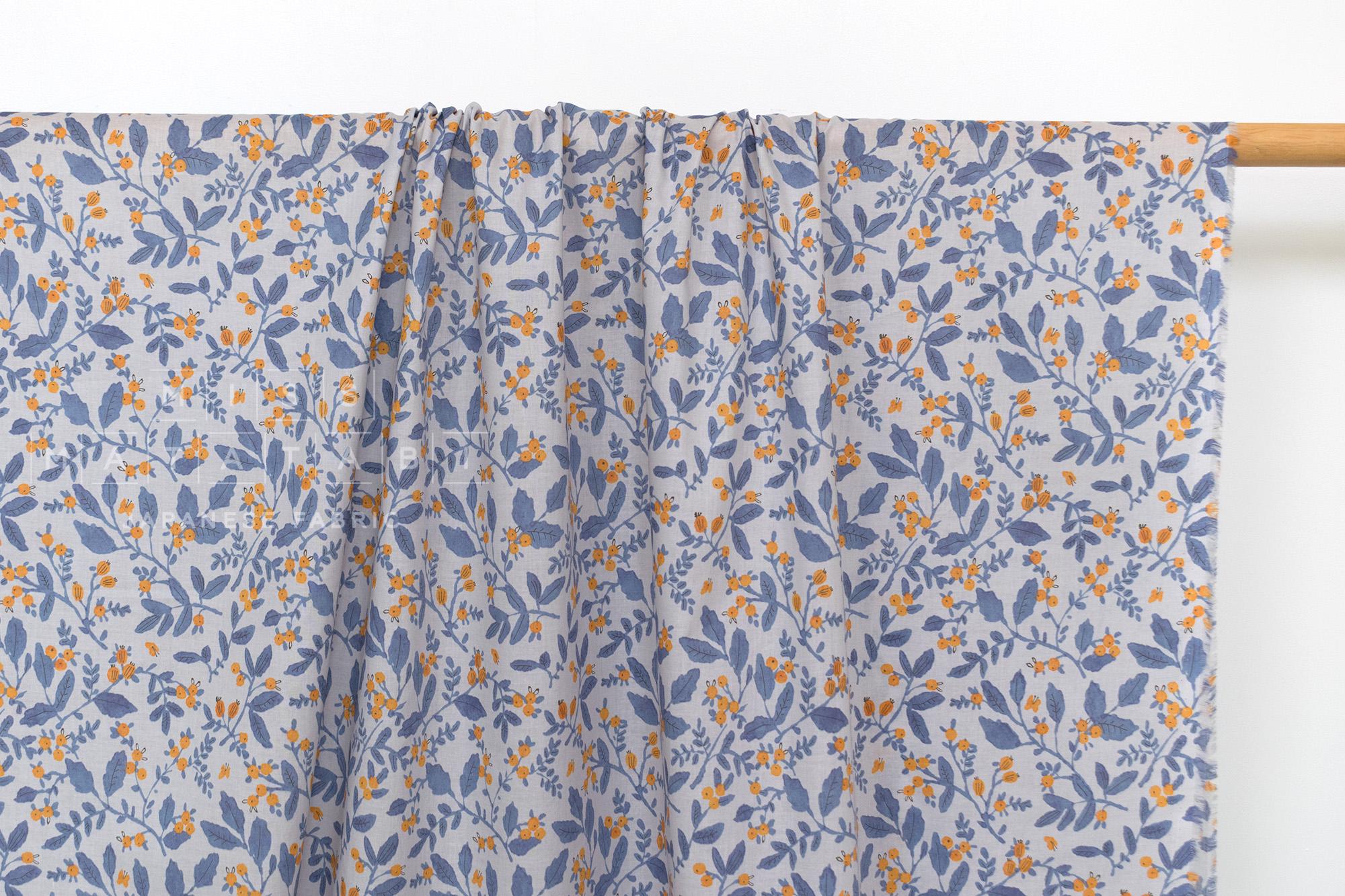 DEADSTOCK Japanese Fabric Berries - D - 50cm