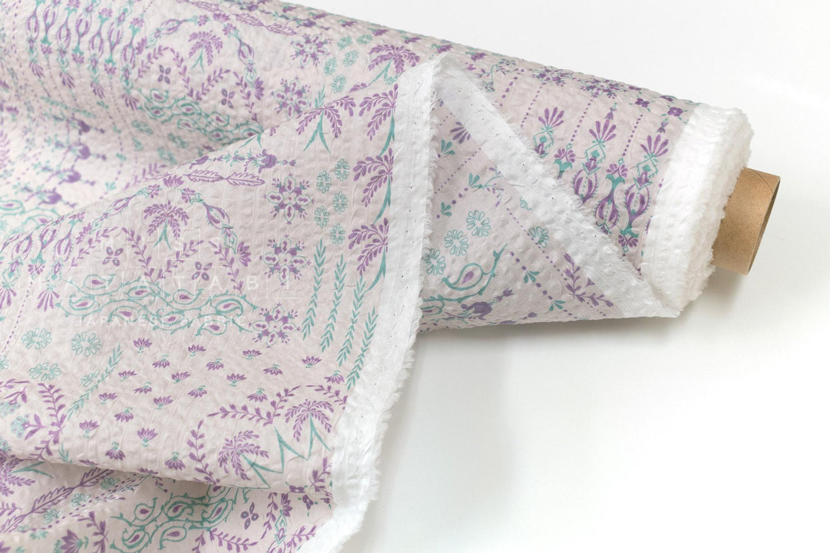 Japanese Fabric Cotton Ripple Jamie - B - 50cm