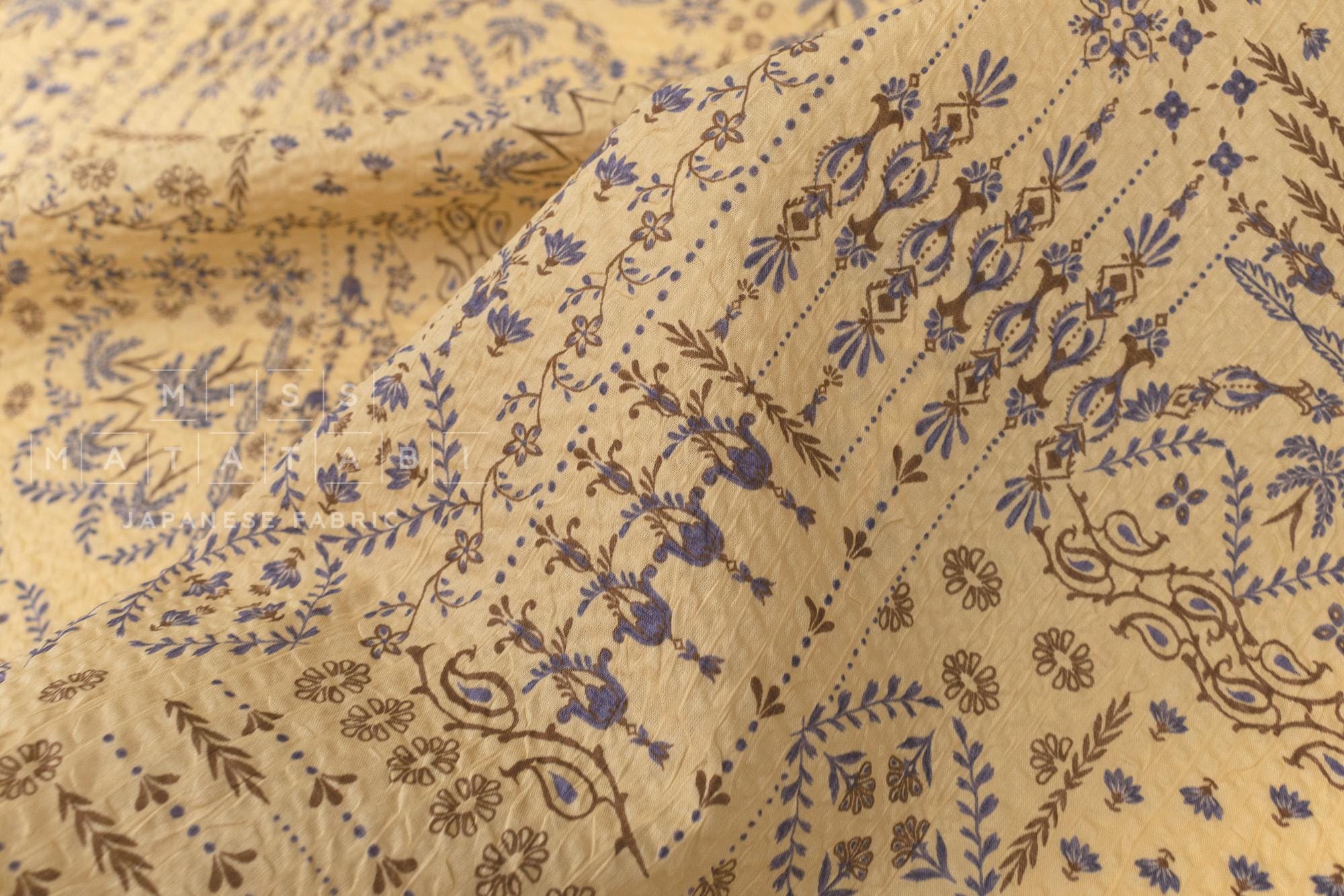 Japanese Fabric Cotton Ripple Jamie - C - 50cm