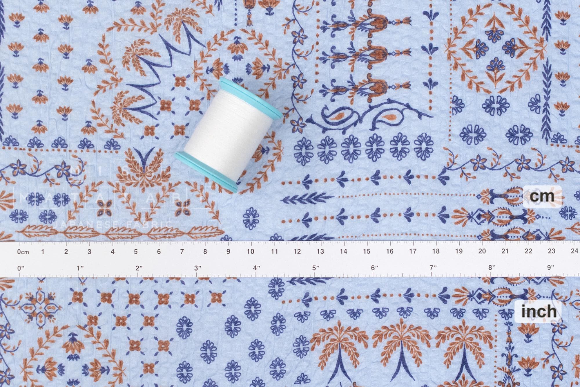 Japanese Fabric Cotton Ripple Jamie - D - 50cm