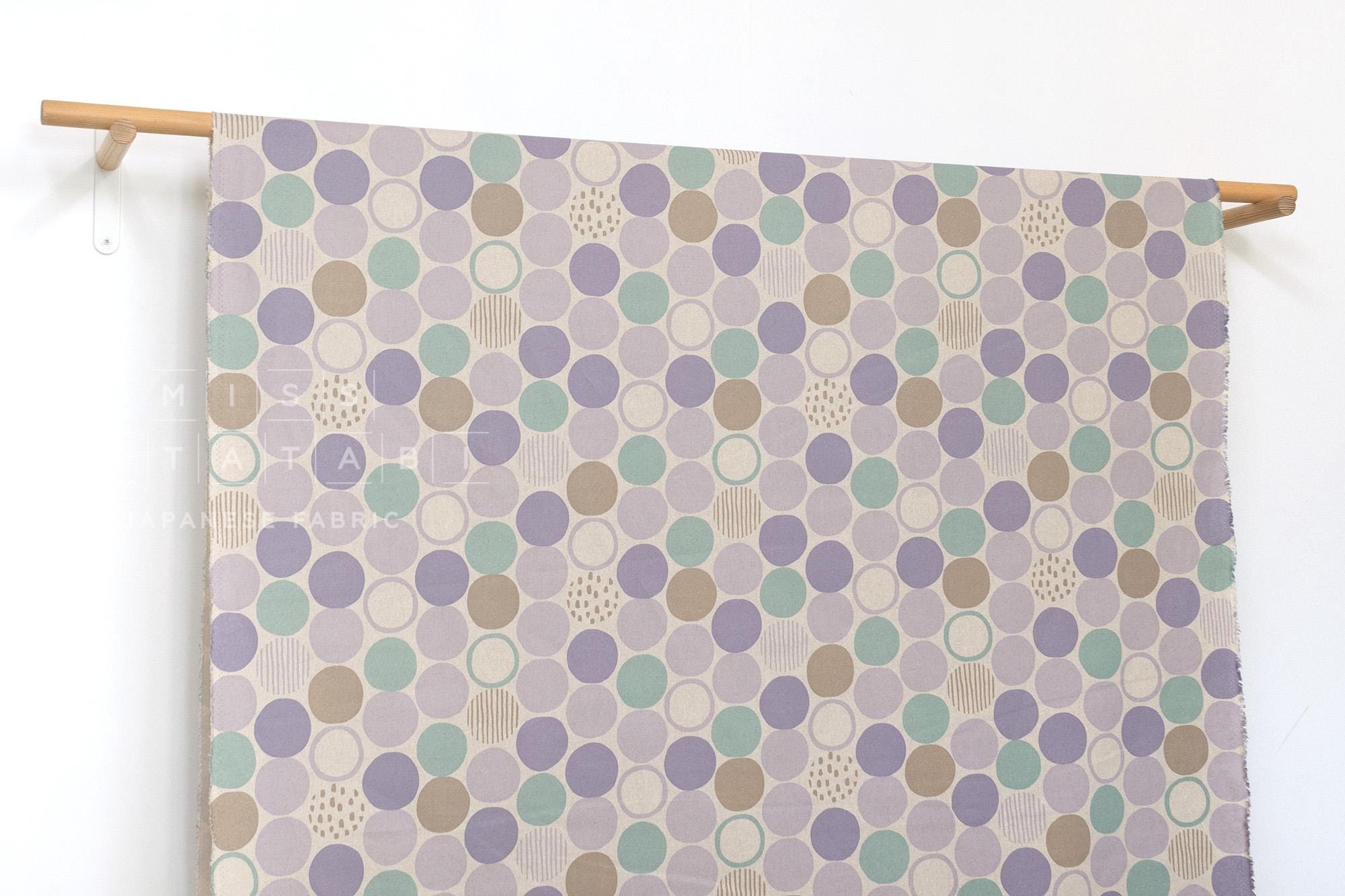 DEADSTOCK Japanese Fabric Dots - C - 50cm