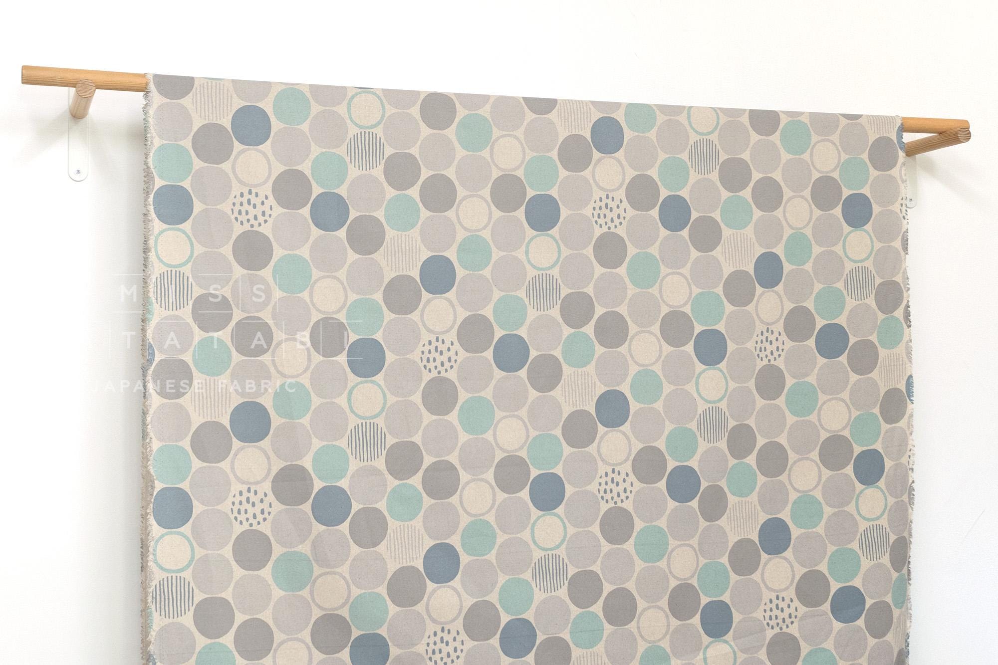 DEADSTOCK Japanese Fabric Dots - D - 50cm