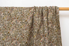 Japanese Fabric Corduroy Into the Woods - A - 50cm