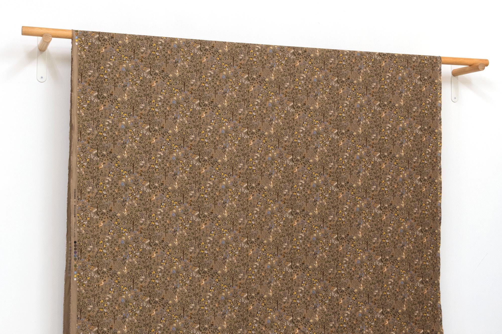 Japanese Fabric Corduroy Into the Woods - B - 50cm