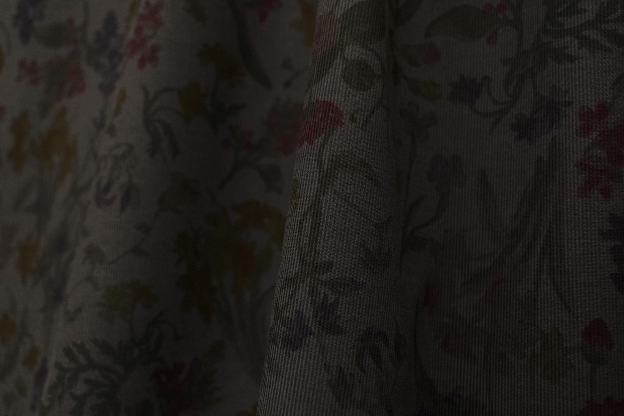 Japanese Fabric Corduroy Foliage - E - 50cm