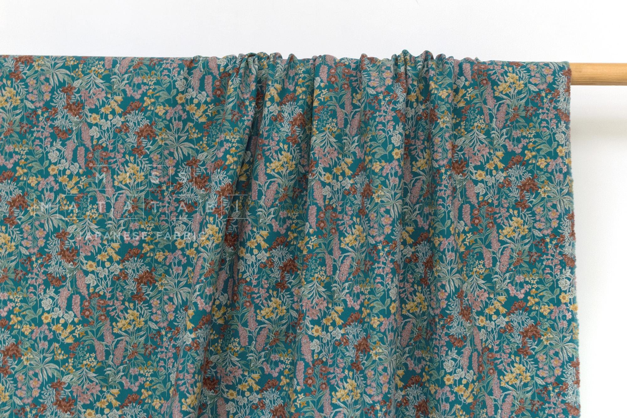 Japanese Fabric Corduroy Miki - B - 50cm