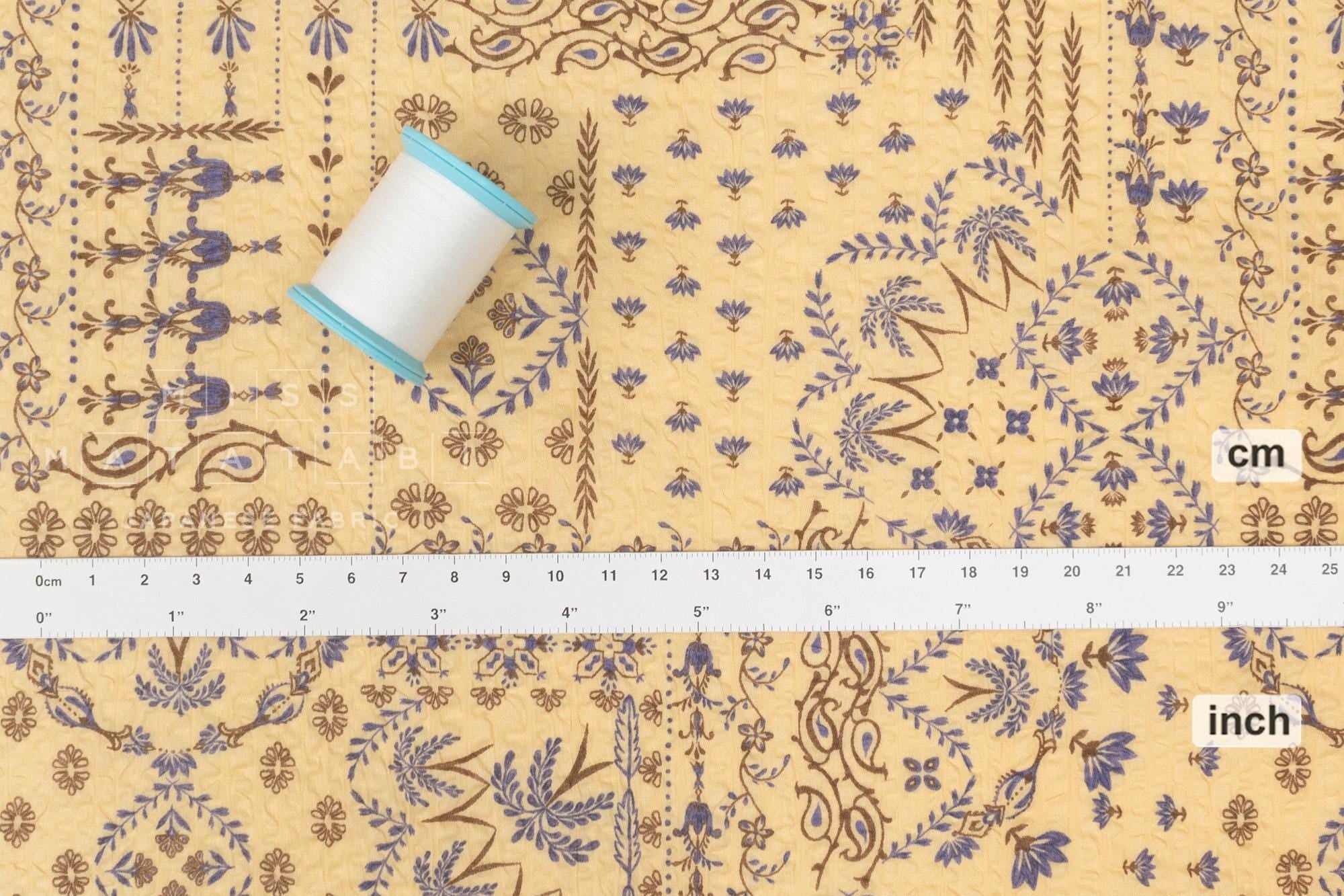 Japanese Fabric Cotton Ripple Jamie - C - 50cm