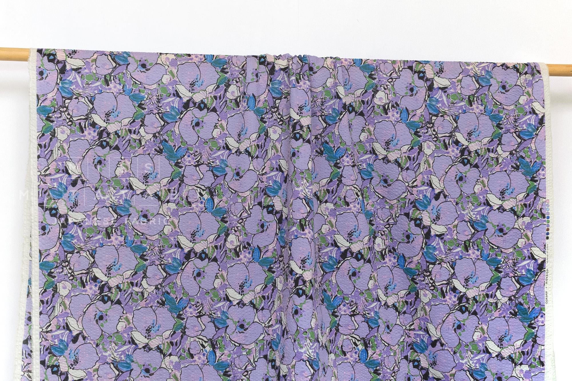 Japanese Fabric Cotton Ripple Beth - A - 50cm