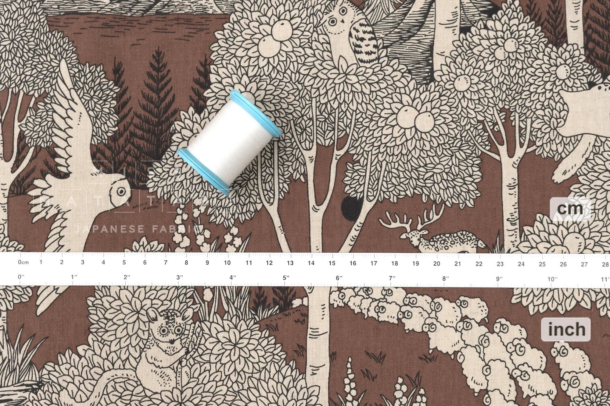 Japanese Fabric Forest - D - 50cm