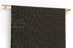 Japanese Fabric Corduroy Into the Woods - E black - 50cm