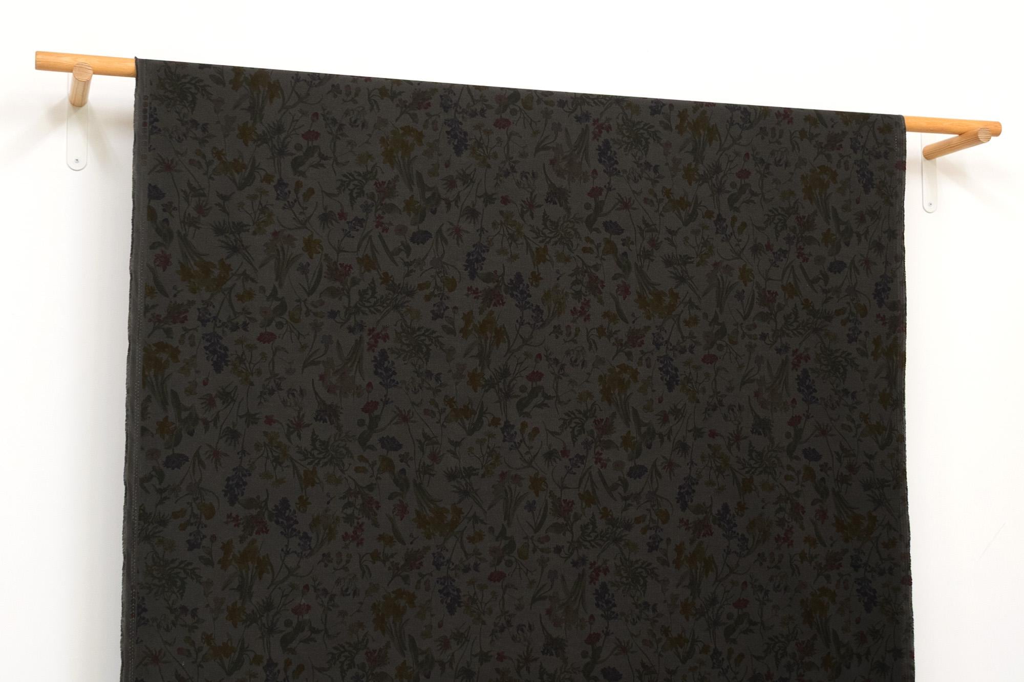 Japanese Fabric Corduroy Foliage - E - 50cm