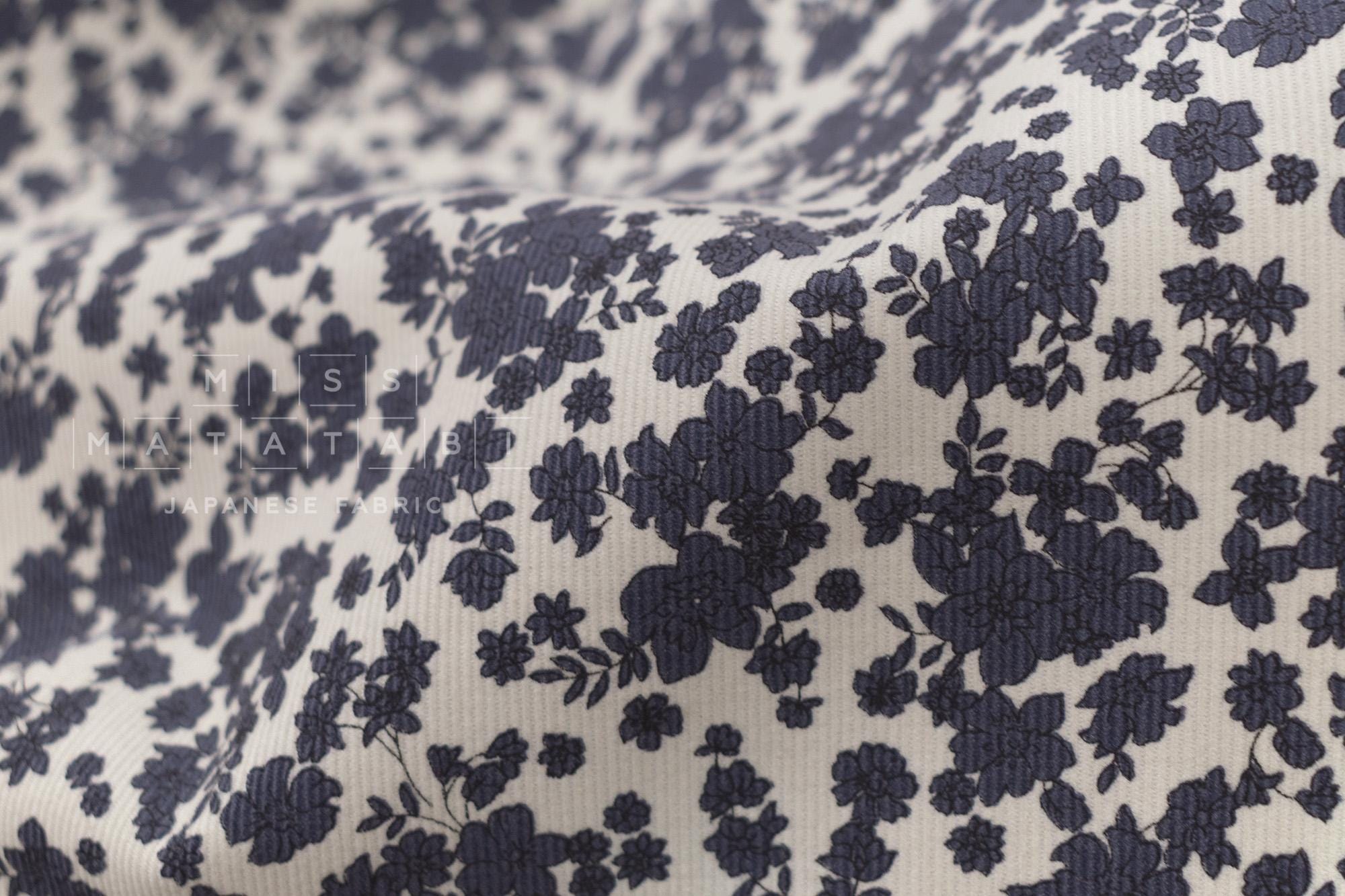 Japanese Fabric Corduroy Niwa - A - 50cm