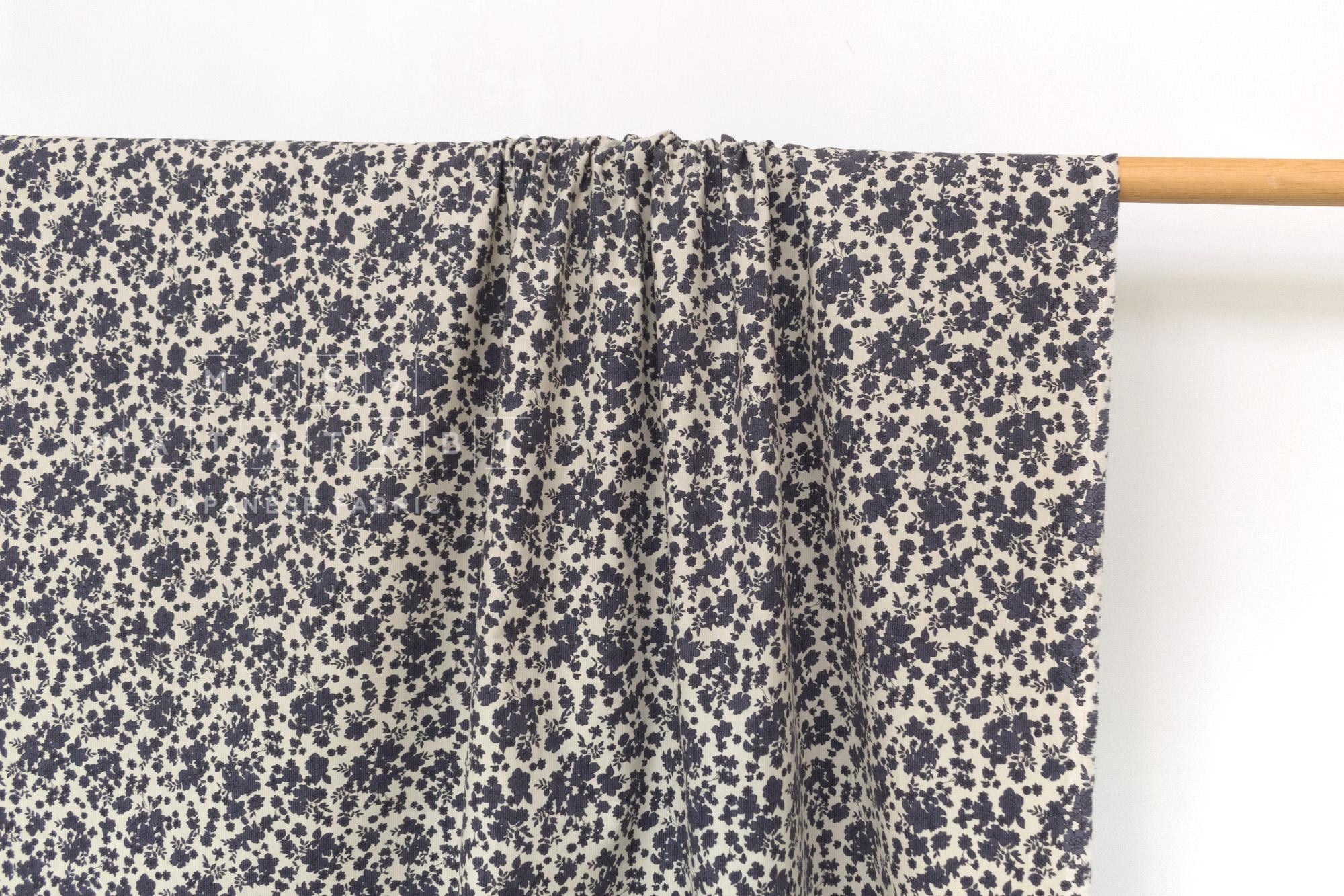 Japanese Fabric Corduroy Niwa - A - 50cm