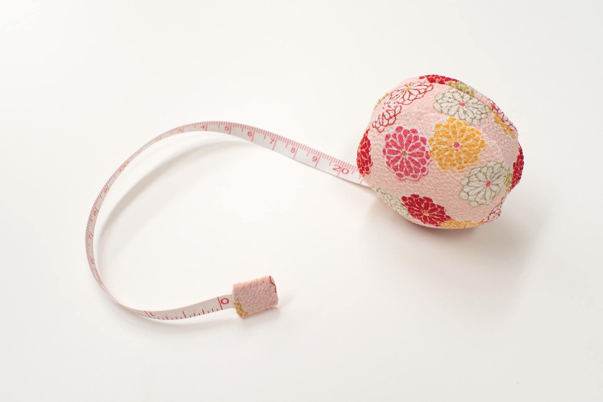 Japanese Hiro Macaron Chirimen Tape Measure - A