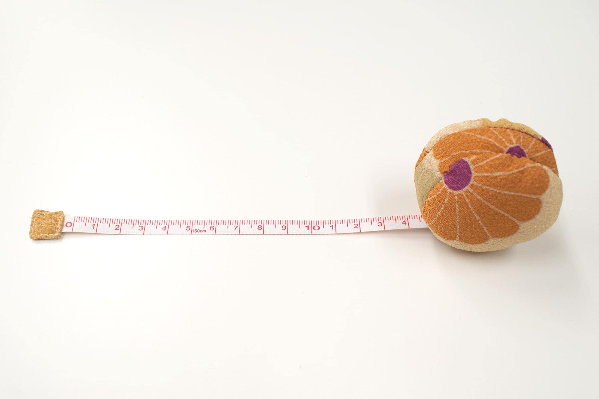 Japanese Hiro Macaron Chirimen Tape Measure - B