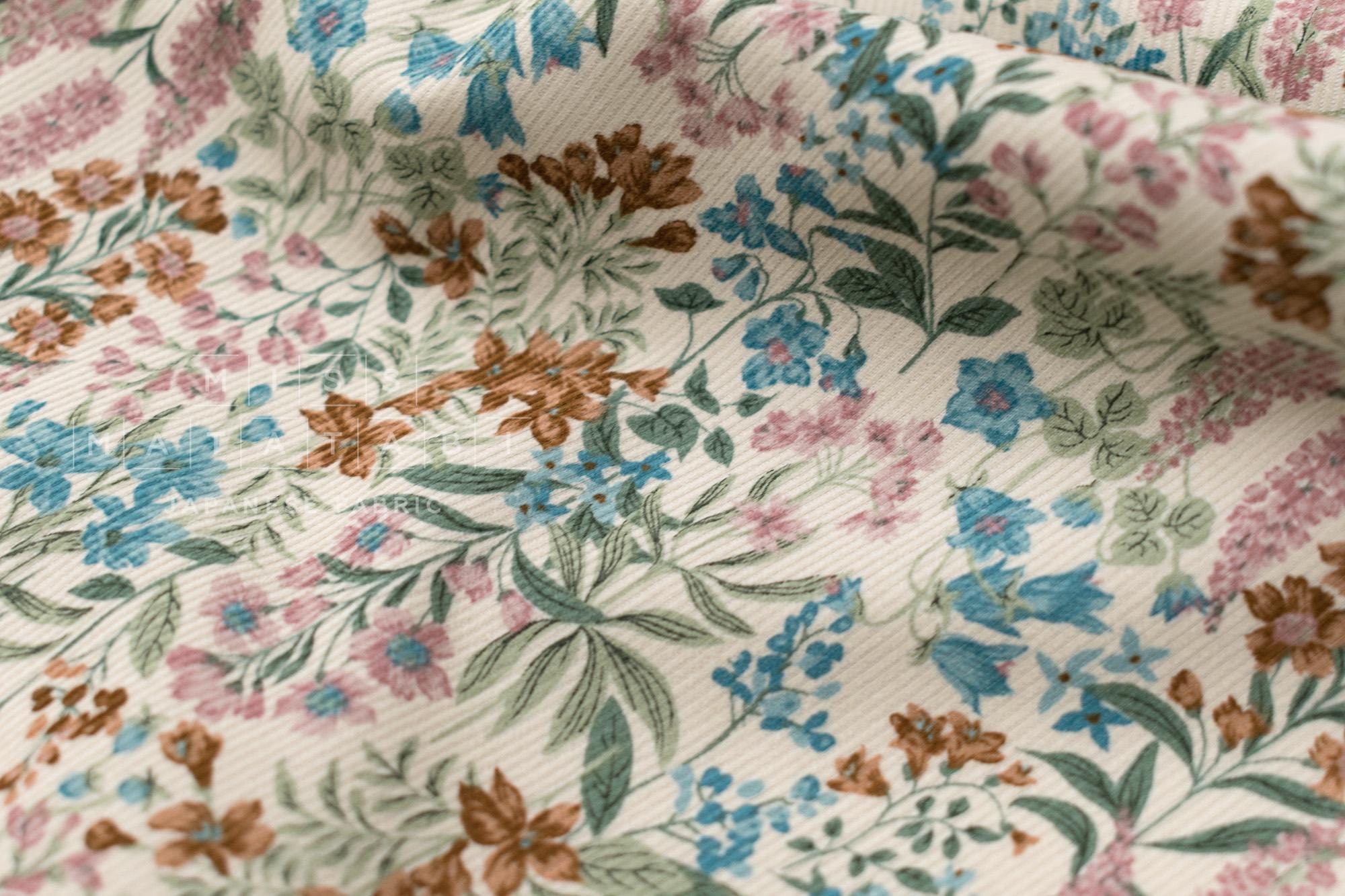 Japanese Fabric Corduroy Miki - A - 50cm