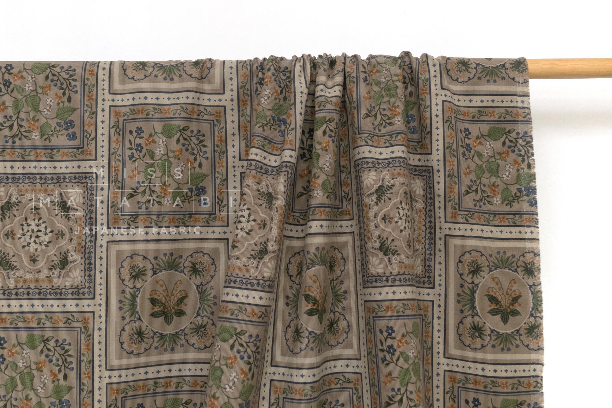 Japanese Fabric Corduroy Blocks - A - 50cm