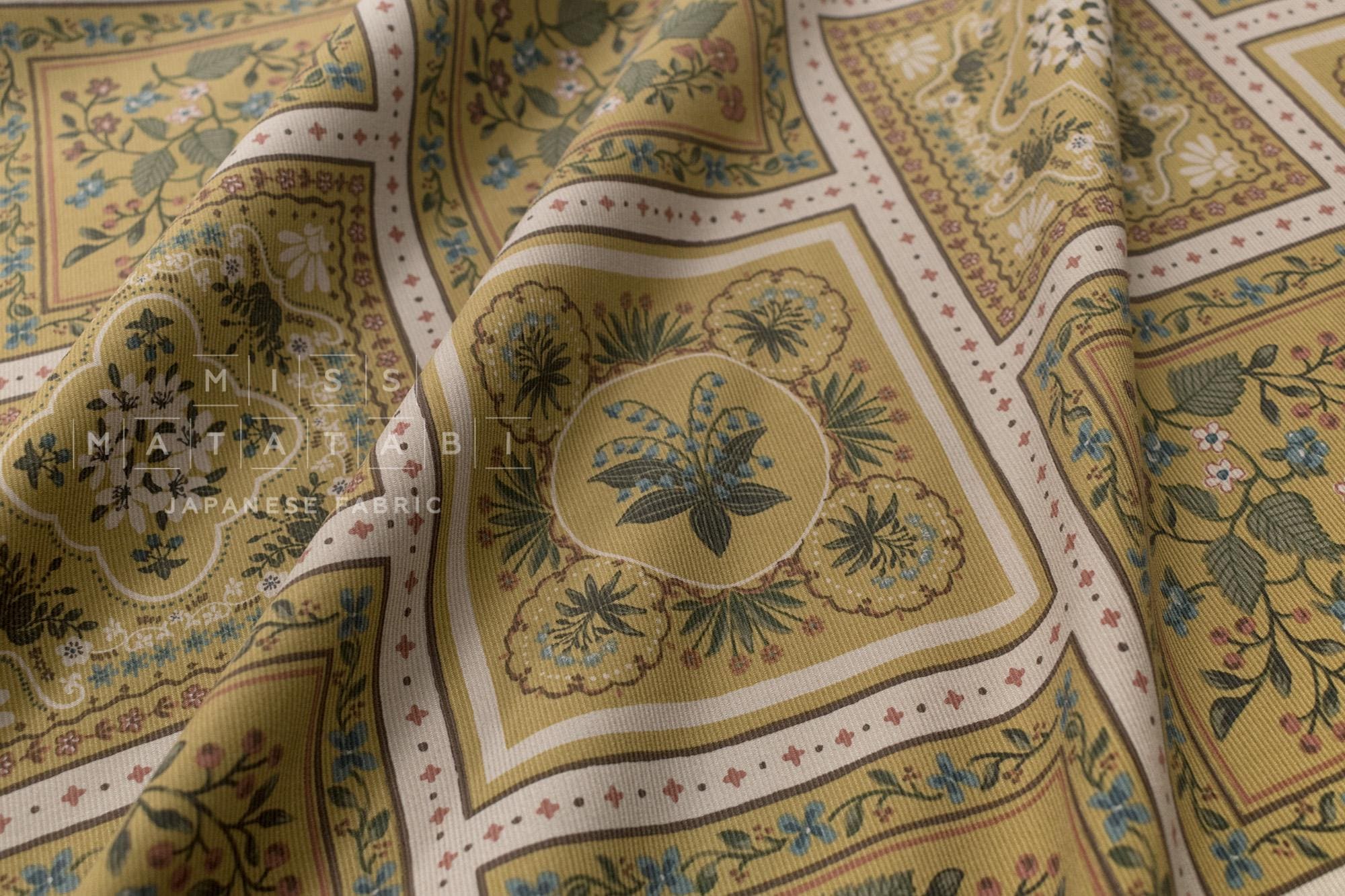 Japanese Fabric Corduroy Blocks - B - 50cm