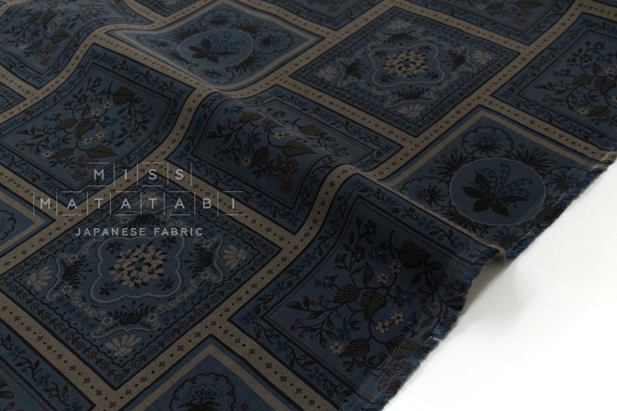 Japanese Fabric Corduroy Blocks - E - 50cm