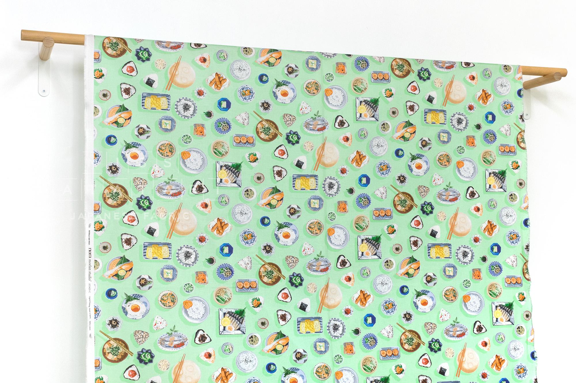 Japanese Fabric Japanese Food - C - 50cm