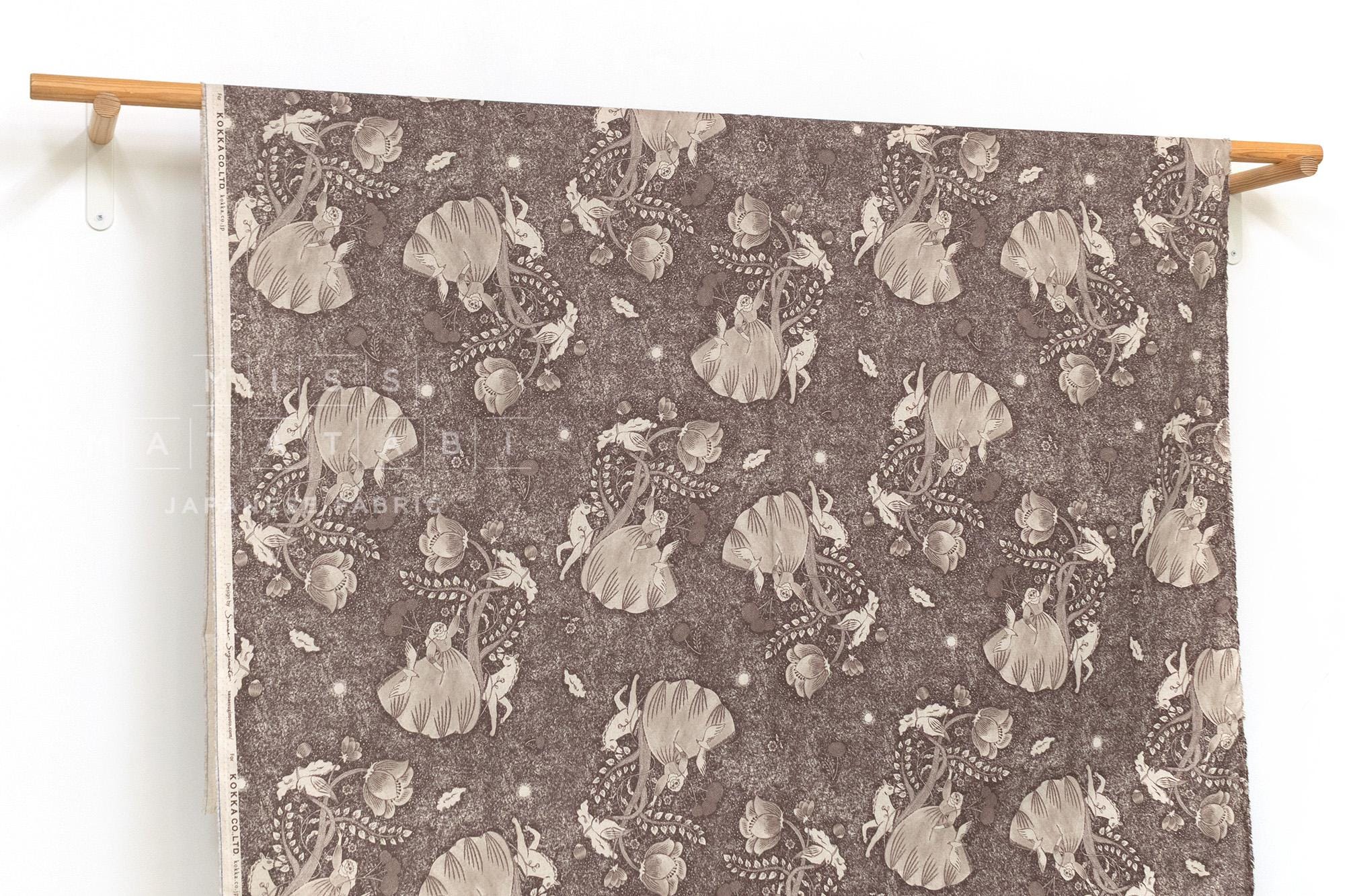 Japanese Fabric Sanae Sugimoto Midnight Dream - B - 50cm