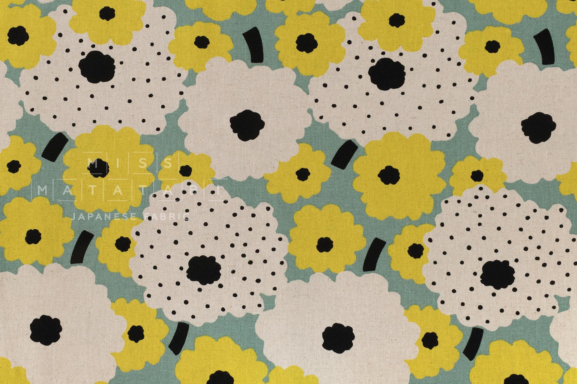 Japanese Fabric Marigold - C - 50cm