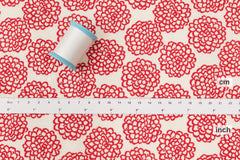 Japanese Fabric Mini Dahlia - A - 50cm