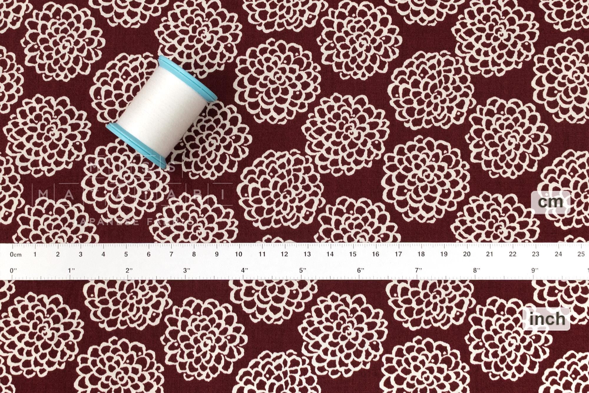 Japanese Fabric Mini Dahlia - F - 50cm