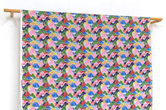 Japanese Fabric Misty Mountains - A - 50cm