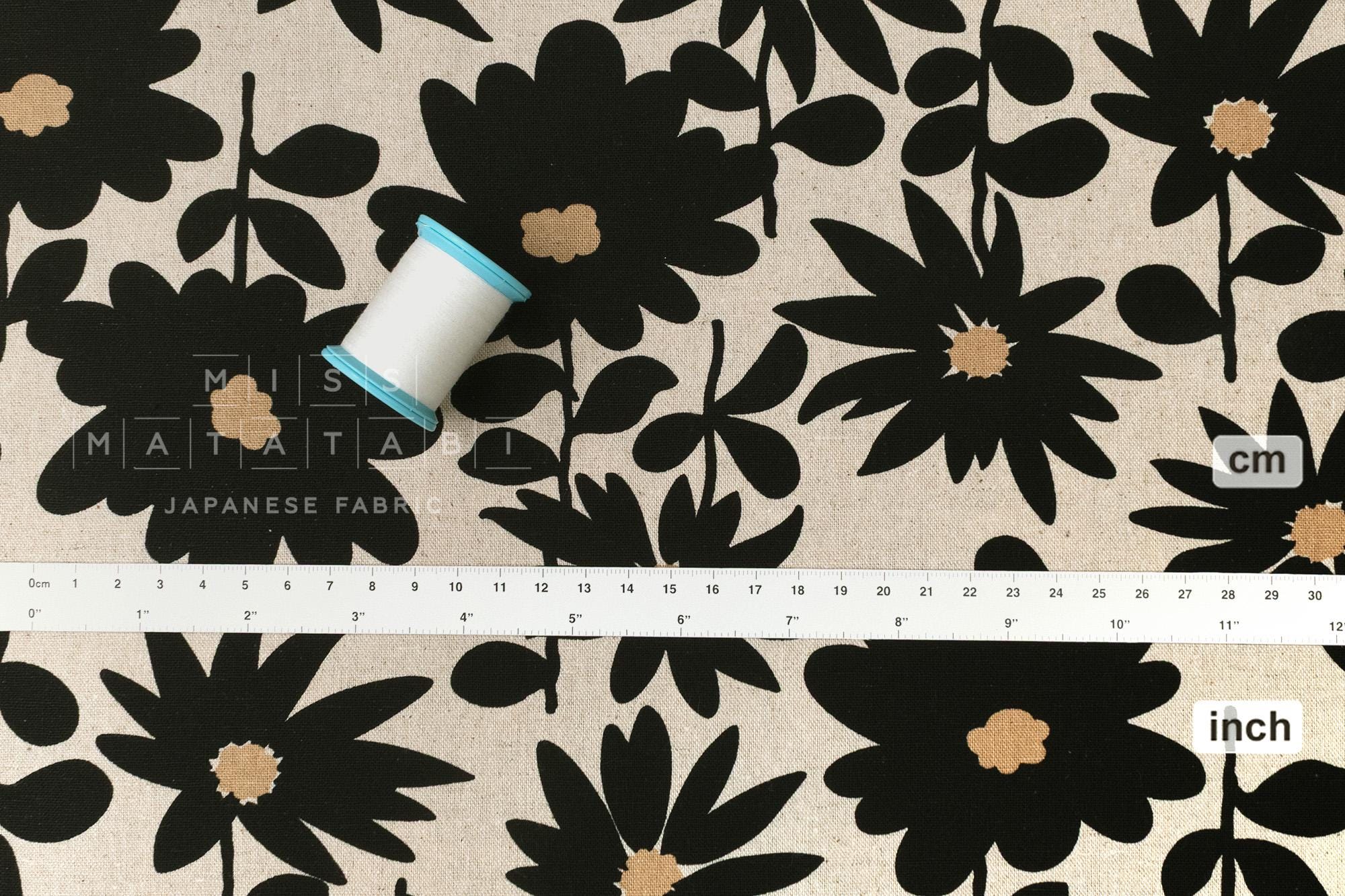 Japanese Fabric Daisy Daisy - A - 50cm