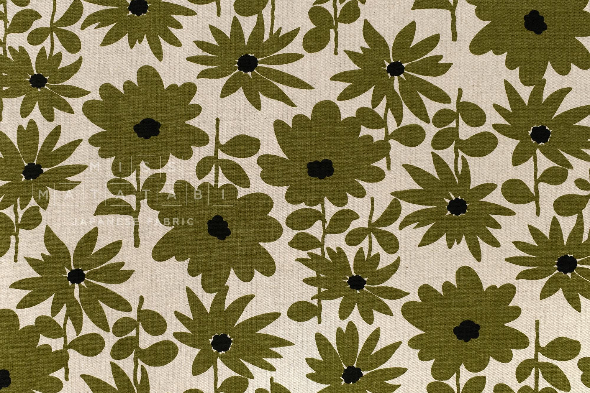 Japanese Fabric Daisy Daisy - C - 50cm